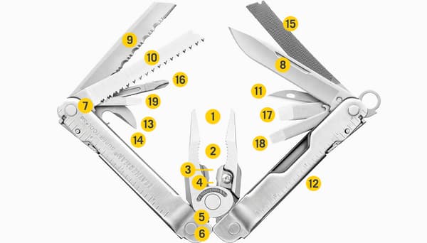 Leatherman Super Tool 300 Musta - vakiohuutava