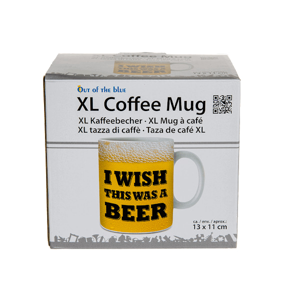 Out of the Blue Coffee Mug - I wish I was a Beer