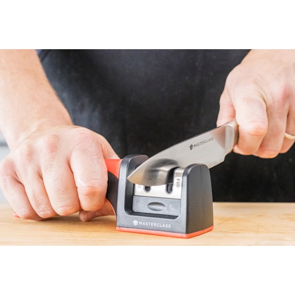 MasterClass Two Stage Draw Through Knife Sharpener