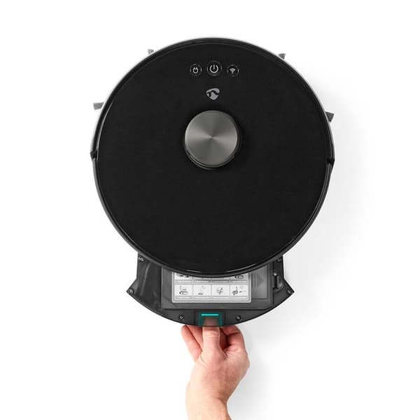 Nedis WiFi-robotstøvsuger, kapacitet 0,6 l
