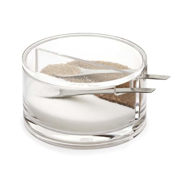 Balvi Sugar Bowl Basics Double - with Spoons