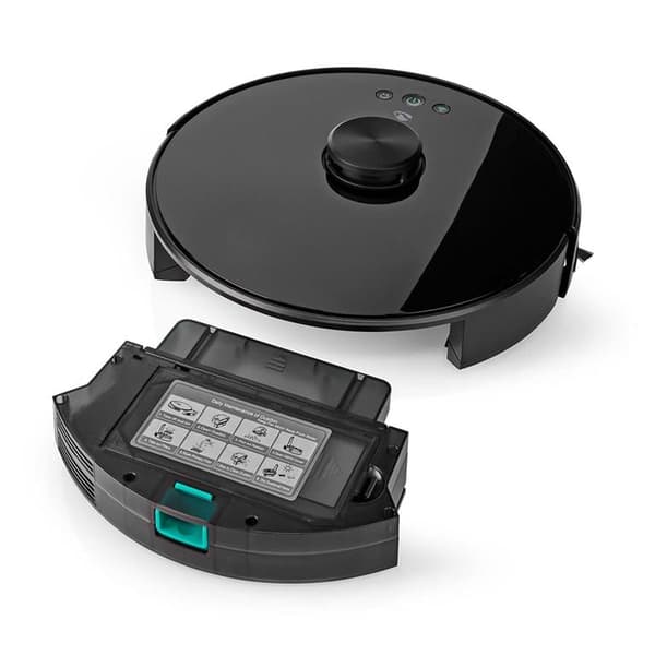 Nedis WiFi-robotstøvsuger, kapacitet 0,6 l