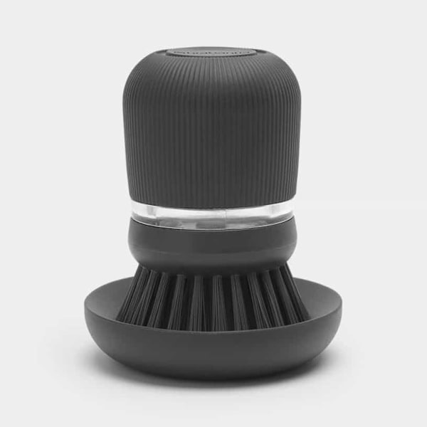 Brabantia Soap Dispensing Dish Brush Dark Grey