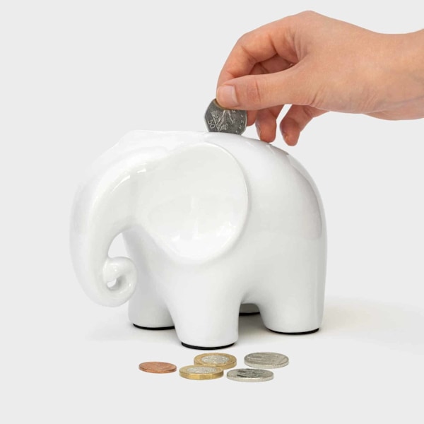 Luckies Ellie the Elebank - Ceramic Money Bank