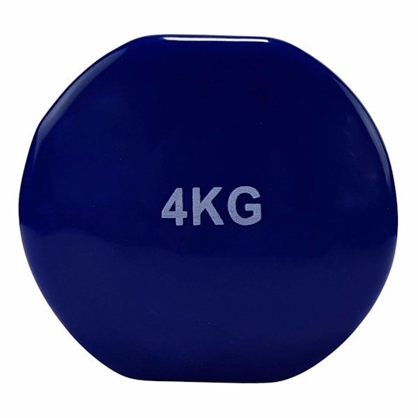 Tunturi Vinyyli Käsipainot 4.0kg, Sininen, Parina - Kestävät ja monipuoliset painot, jotka tukevat harjoittelua. Laadukasta treeniä!