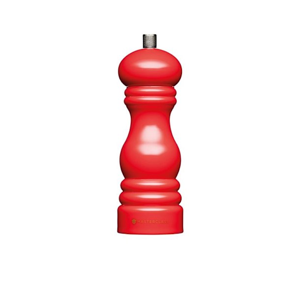 MasterClass Salt or Pepper Mill 17cm Red
