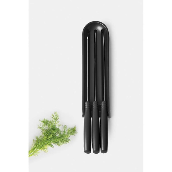 Brabantia Drawer Knife Block Plus Knives 3pcs. TASTY+