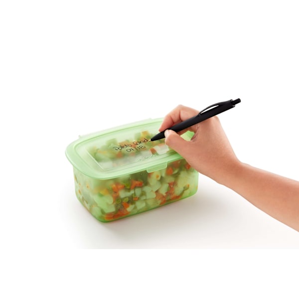 Lékué Reusable Silicone Box 1000ml. - Green