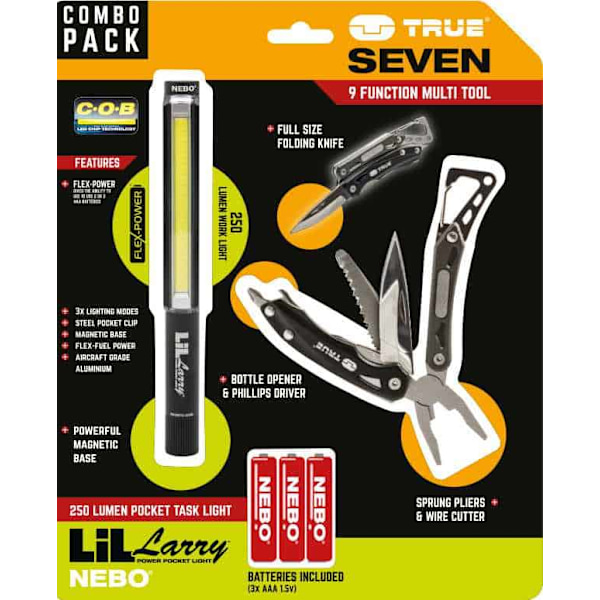 True Utility Seven and NEBO Lil Larry Combopack
