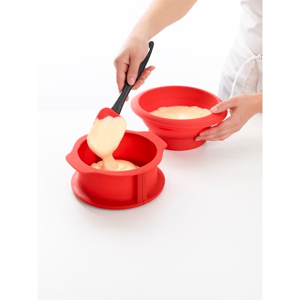 Lékué Springform Ø15 cm keraamisella alustalla