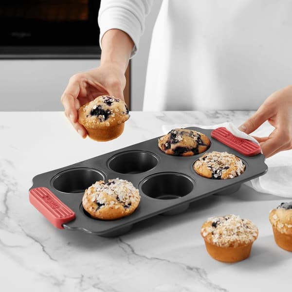Lékué kageform – kulstofstål – nonstick – 6 muffins