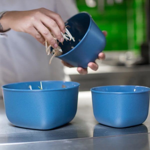 Koziol CONNECT XL Box with Lid 4l. Organic Deep blue