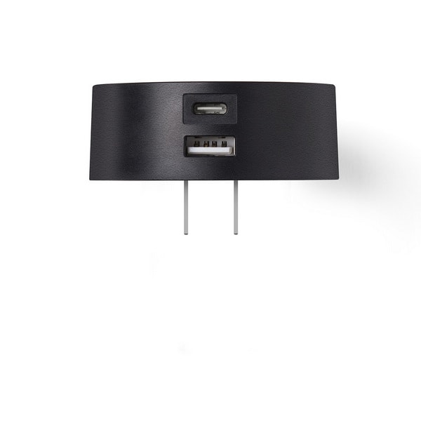 Lexon Design PowerON Dual USB Wall Charger Soft Gold