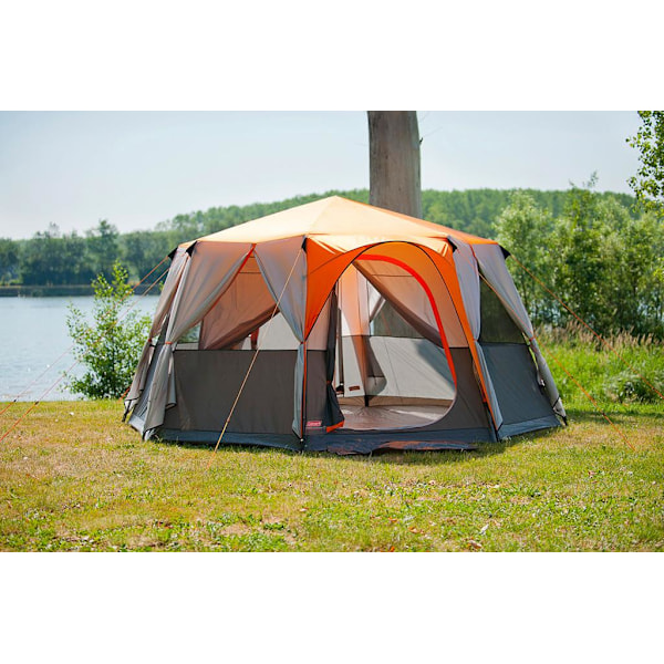 Coleman Cortes Octagon 8 Perheteltta - Tilava ja Monimuotoinen - 87 x 30 x 33 cm - Laadukas Ulkokäyttöön - Tutustu Lisää!