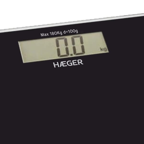 Haeger DARK -kylpyhuonevaaka, paristot mukana