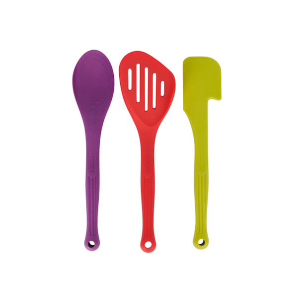 Colourworks Silikoni Keittiöväline Setti - 3 Kappaletta, Monipuolinen ja Kestävä RuokavälineSetti