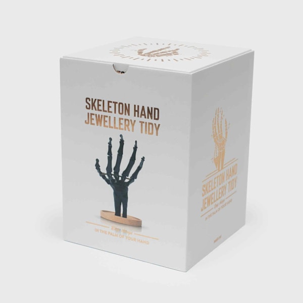 Suck UK Hand Skeleton Jewellery Tidy - Black