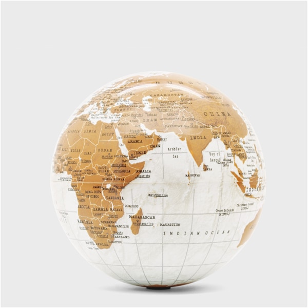 Luckies Revolving Spinning Globe
