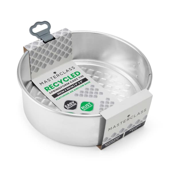 MasterClass Genanvendt Aluminium Springform Kageform - 20 cm