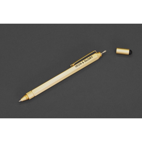 Iron &amp; Glory Make it Happen Notebook &amp; Multi-Pen Gift Set