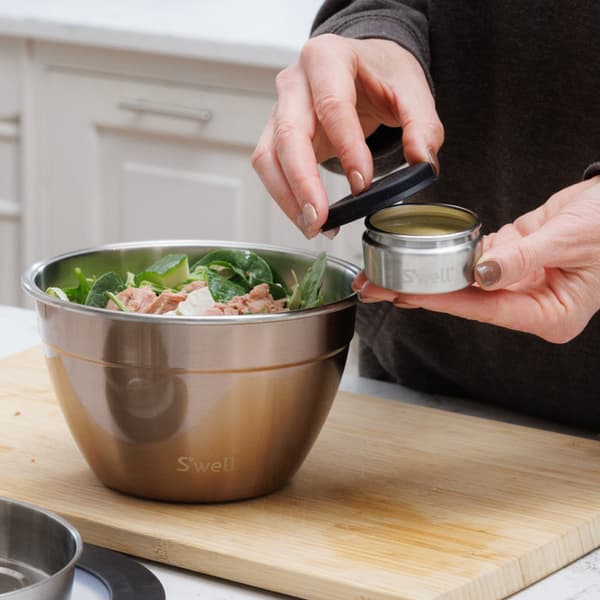 S'well Salad Bowl Kit, 1.9L - Pyrite