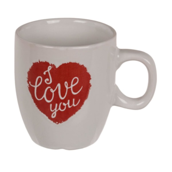 Out of the Blue Stoneware Mug Set  - I love you - 2pcs.