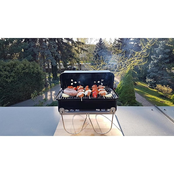 Weber Go-Anywhere Charcoal Grill Barbecue - Black