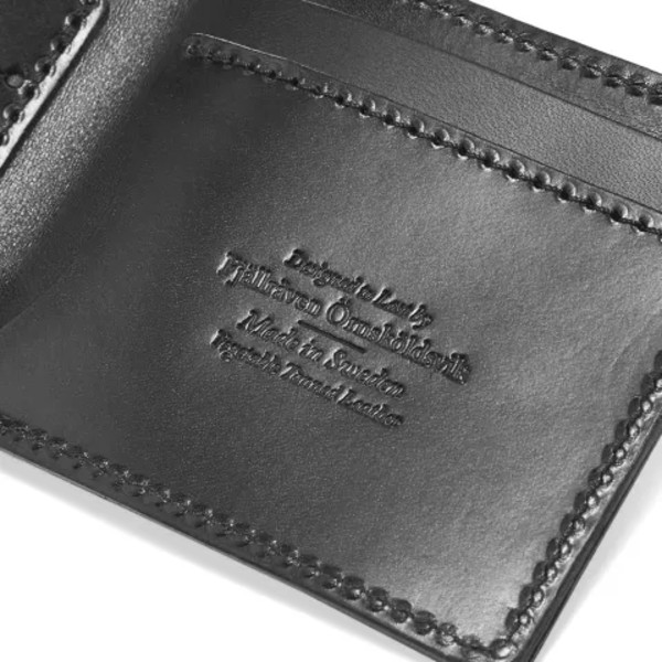 Fjällräven Övik Wallet Leather Black