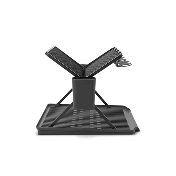 Brabantia Foldable Dish Drying Rack Dark Grey