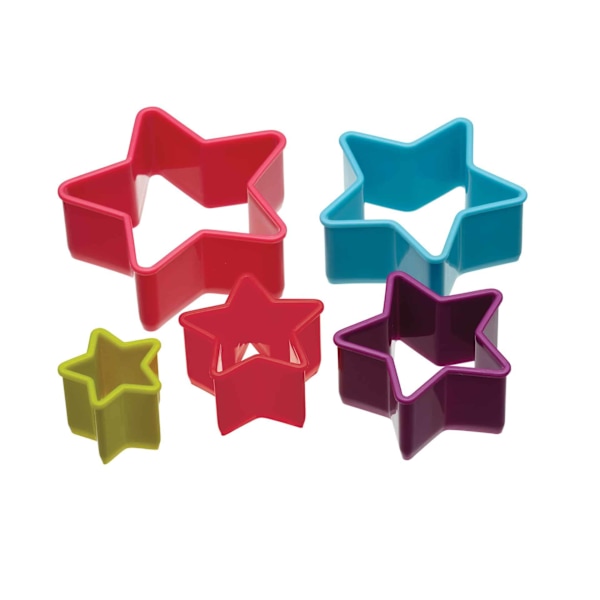 Colourworks Set of 5 Cookie Cutters Star