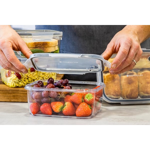 MasterClass Eco Snap Food Storage Container - 1.4L Square