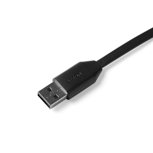 Lexon Design DUO Mini Charger Musta