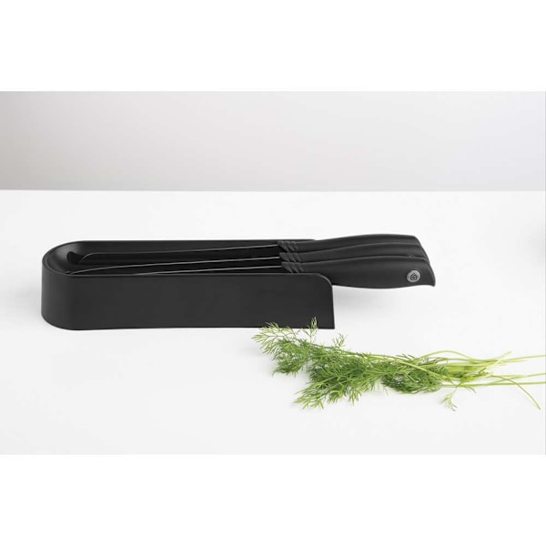 Brabantia Drawer Knife Block Plus Knives 3pcs. TASTY+