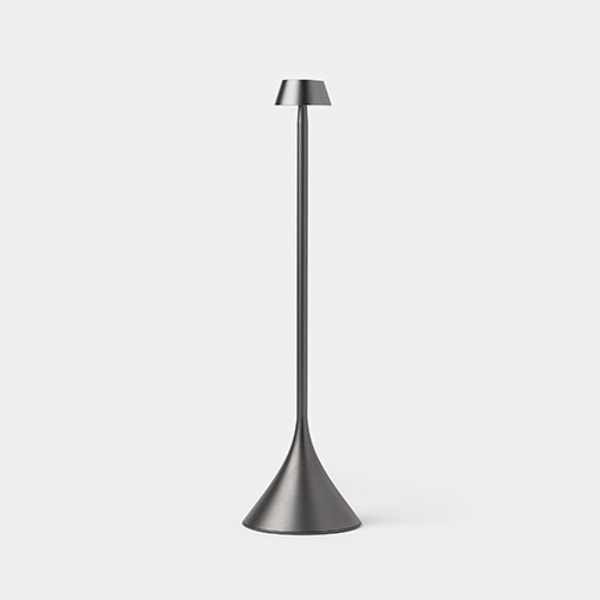 Lexon Design STELI Shade Table Lamp Titanium