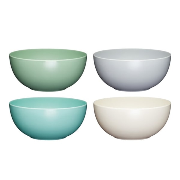Värikäs Melamiinikulhot Classic Colors - Sarja 4kpl