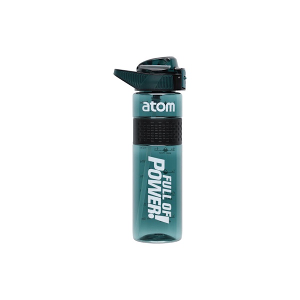 Atom drickflaska | Sugrör | 1000 ml