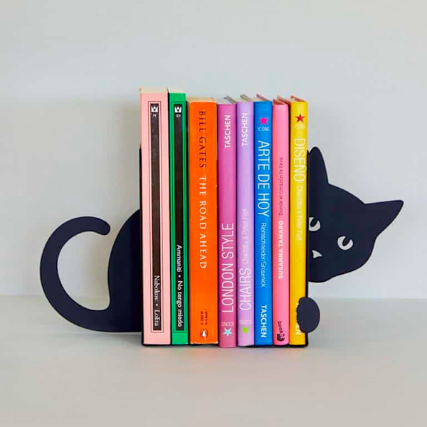Balvi Bookend Hidden Cat