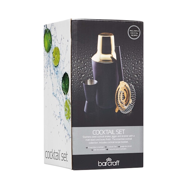 BarCraft Three Piece Cocktail Set