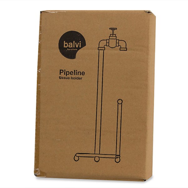 Balvi Tissue Holder Pipeline Iron