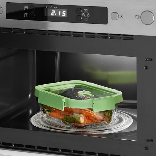 Lékué Versatile Rectangular Glass Container Set - 3pcs.