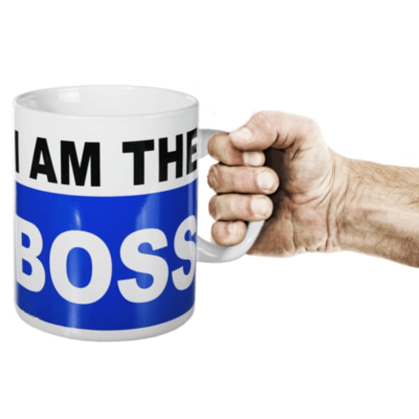 Out of the Blue Stoneware Mug - I am the Boss