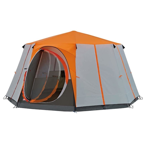 Coleman Cortes Octagon 8 Family Multi-Sided Tent Grå, Orange