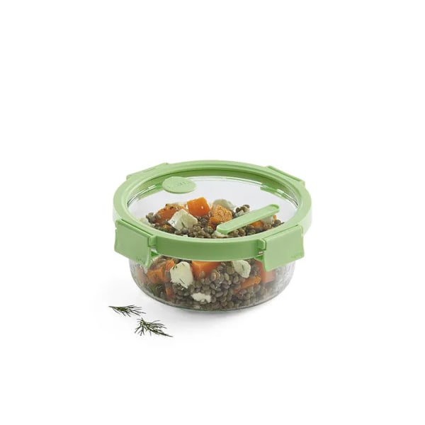 Lékué Versatile Round Hermitic Glass Container - 950ml