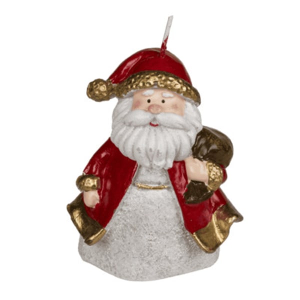 Out of the Blue Christmas Candle - 2 assorti Designs Santa Claus