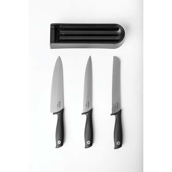 Brabantia Drawer Knife Block Plus Knives 3pcs. TASTY+