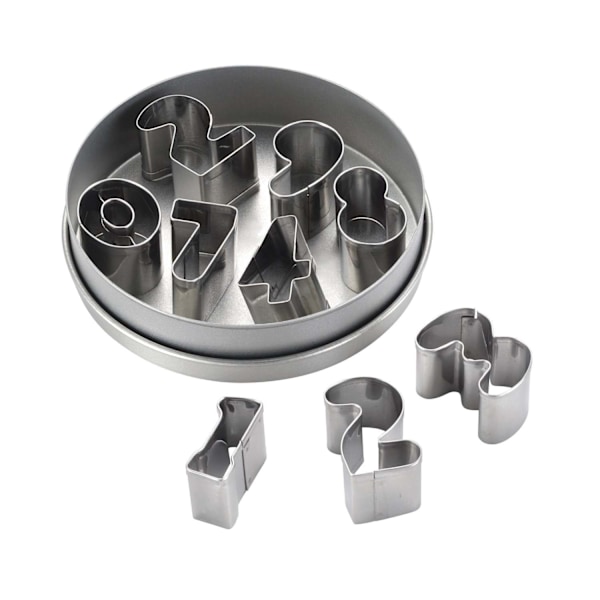 Cake Boss Number Cutters - set of 9 pcs