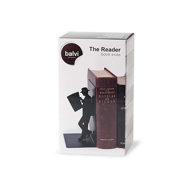 Balvi Bookend The Reader - Black