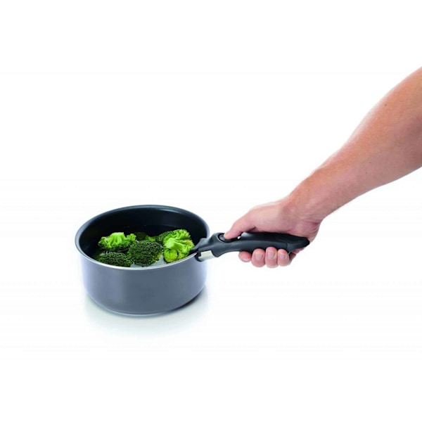 MasterClass Smart Space Three Stacking Non-stick Pans