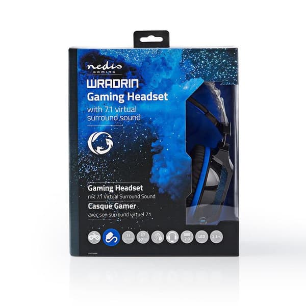 Nedis Gaming Headset - Over-ear - Surround - Micrphone