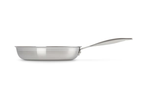 Le Creuset stegepande i rustfrit stål uden belægning – 24 cm